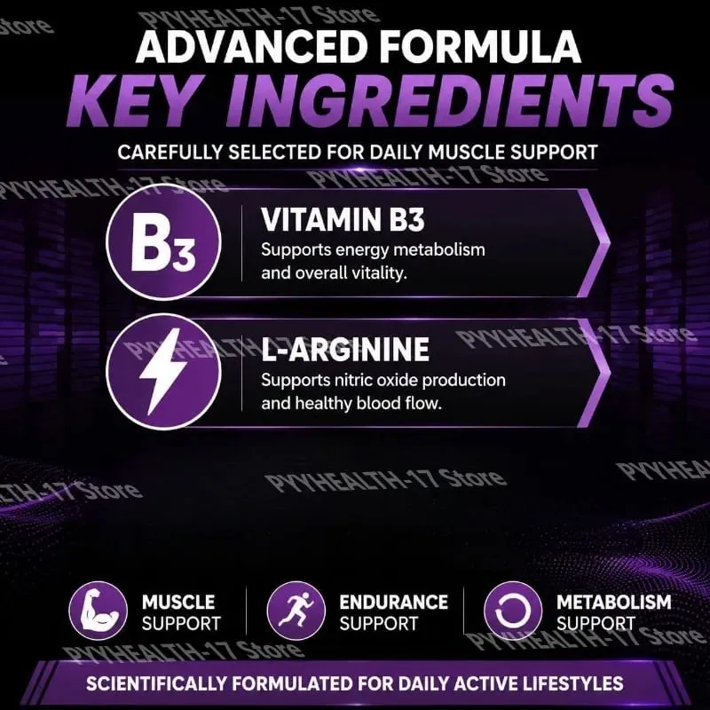 191XT Muscle Spray with Vitamin B3 L-Arginine and Tribulus Terrestris Extract for Muscle Support Endurance 30 ML