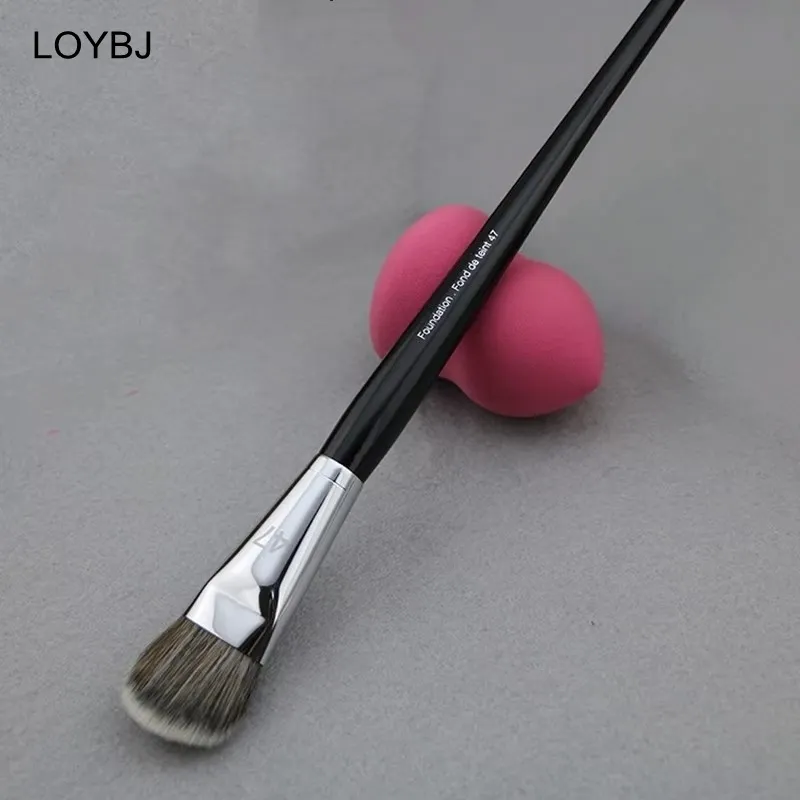 1-10 pçs pro fundação escova 47 cabeça de vassoura profissional base líquida creme corretivo pincéis feminino rosto base ferramentas de maquiagem