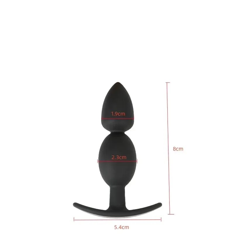 Silicone wearable anal plug anal contas vibrador butt plug massageador de próstata para iniciantes adultos experientes brinquedos sexuais dilatador anal