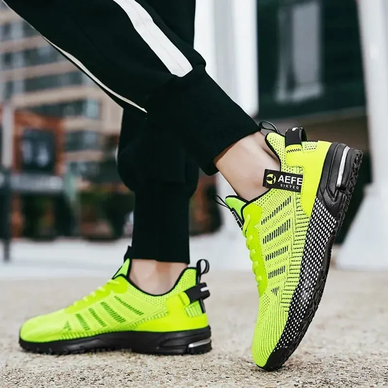 Tendência masculina original tênis plataforma sapato sola macia de alta qualidade tênis casuais correndo rendas até sapatos de treinamento ao ar livre calçado