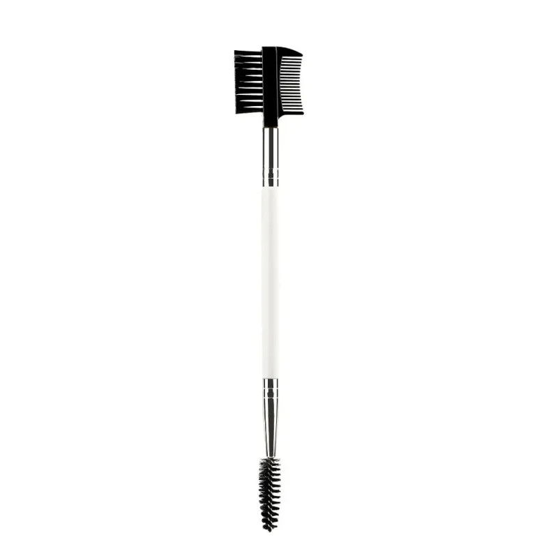 3/10 PC 1PC Pincel de pente de sobrancelha de ponta dupla Pincéis de maquiagem de beleza Aplicador de cílios Ferramenta de maquiagem profissional