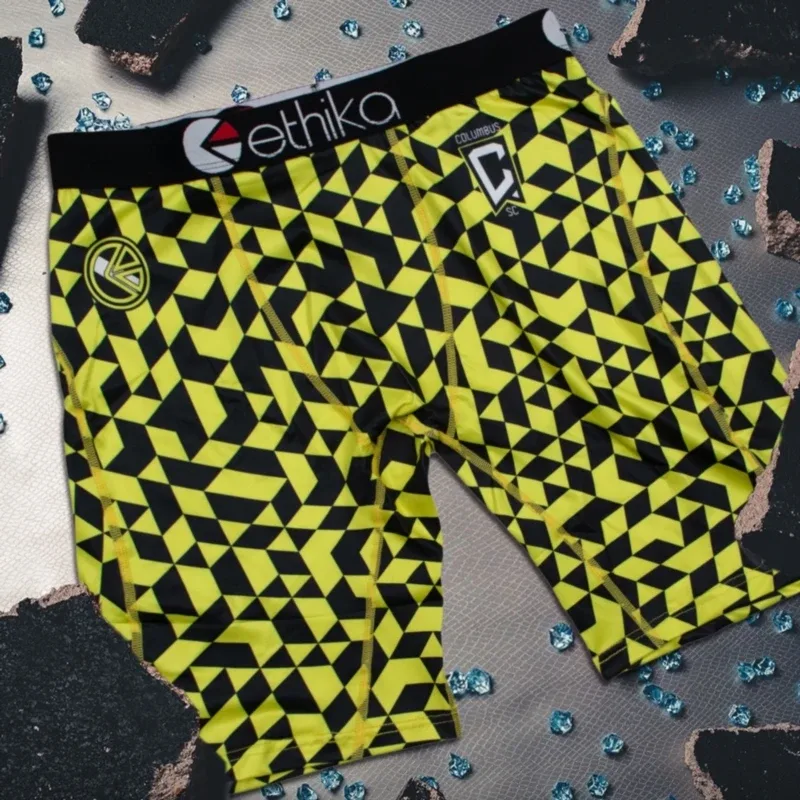 1 pçs roupa interior masculina boxers malha respirável virilha homem cuecas plus size calcinha masculina L-3XL impresso boxers briefs