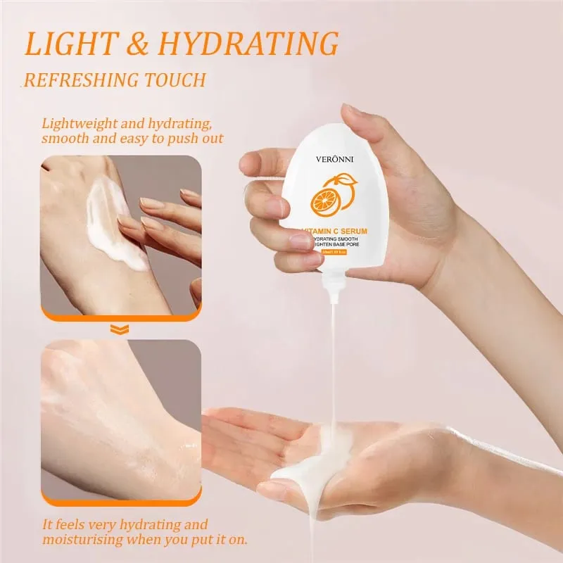 Conjunto de maquiagem facial, base líquida, pó solto, primer à prova d'água, longa duração, cobertura completa, corretivo, cosméticos femininos, maquiagem facial