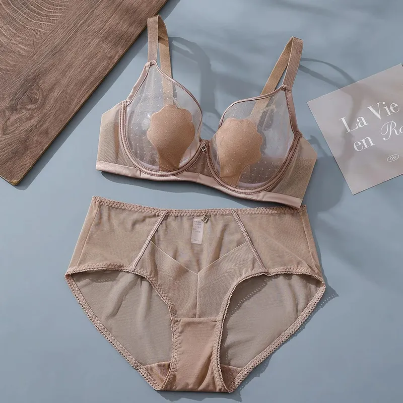Sutiã minimizador sem fio para mulheres – Bralette ultrafino anti-queda, lingerie de verão respirável e sexy | Suporte de conforto