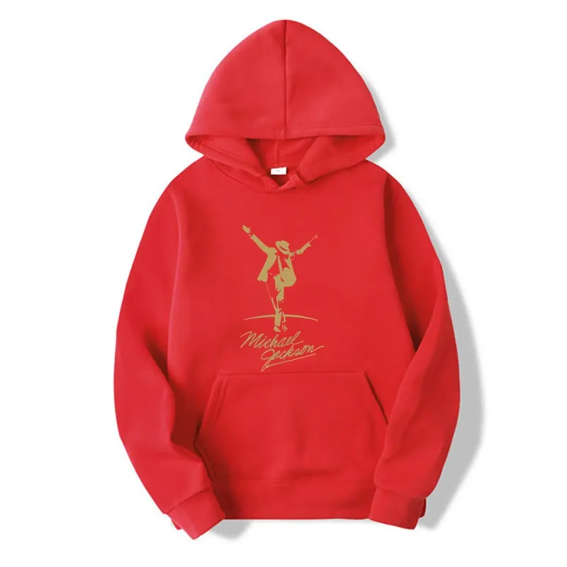 2026 Michael Jackson Gold Men Hoodies