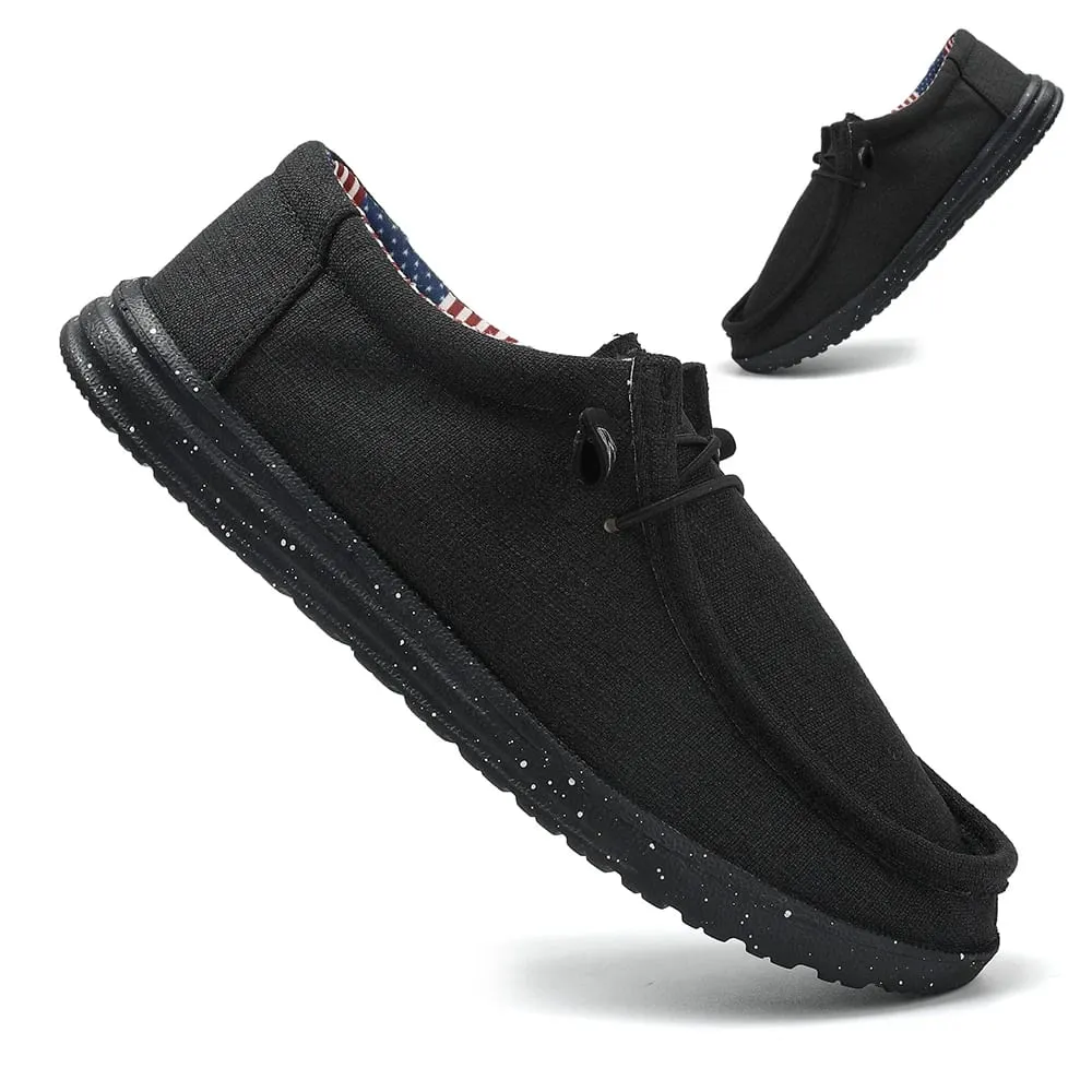 Sapatos mocassins clássicos masculinos plus size, cor sólida, respirável, confortáveis, casuais, duráveis, leves, para caminhada