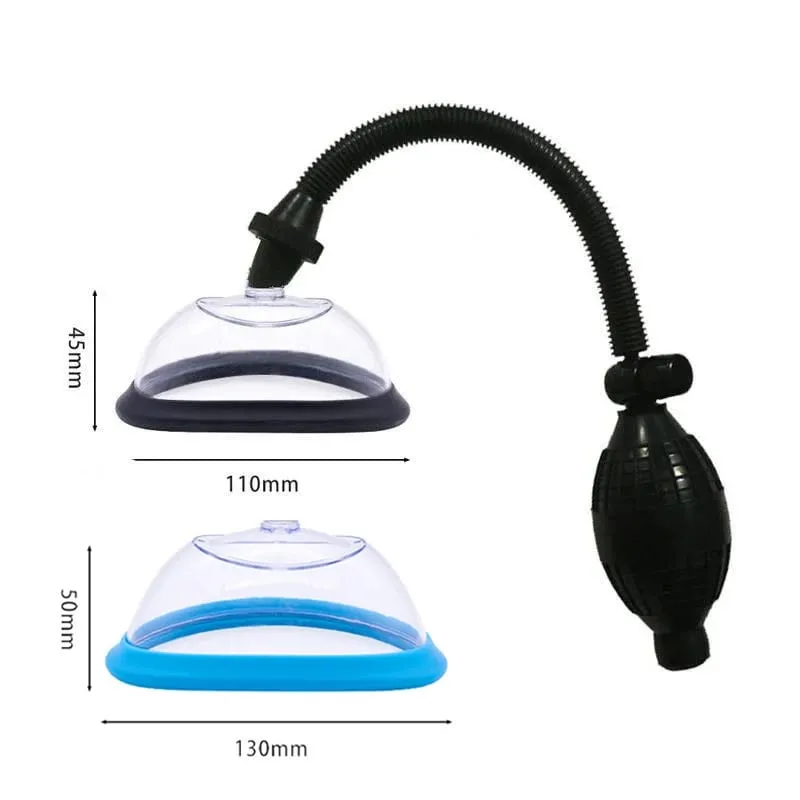 Manual Vagina Pump Breast Sucking Massager Vaginal Clitoral Suction Cup Sexual Enhancers Nipple Stimulator Sex Toy for Women