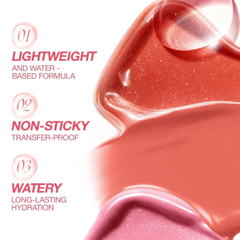 O.TWO.O 8pcs conjunto de batom líquido brilho labial acabamento brilhante alto brilho longa duração hidratar antiaderente batom vítreo conjunto de maquiagem — image 6
