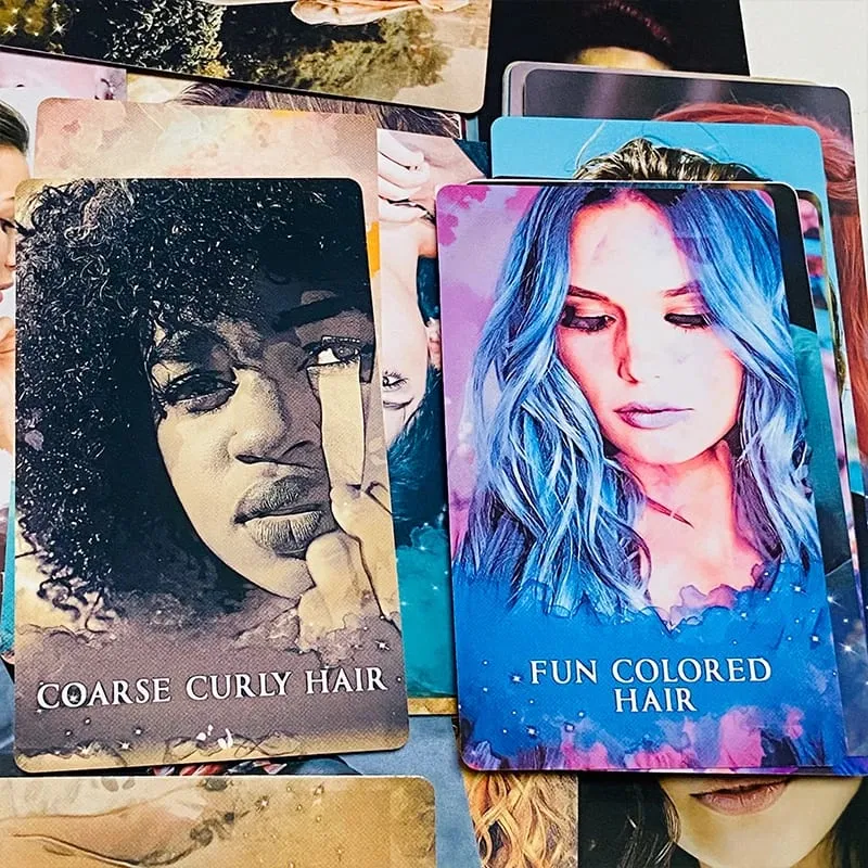 Who Is It Oracle Cards 78 Cards Divination Deck English Vision Edition Tarot Board Playing Game For Party