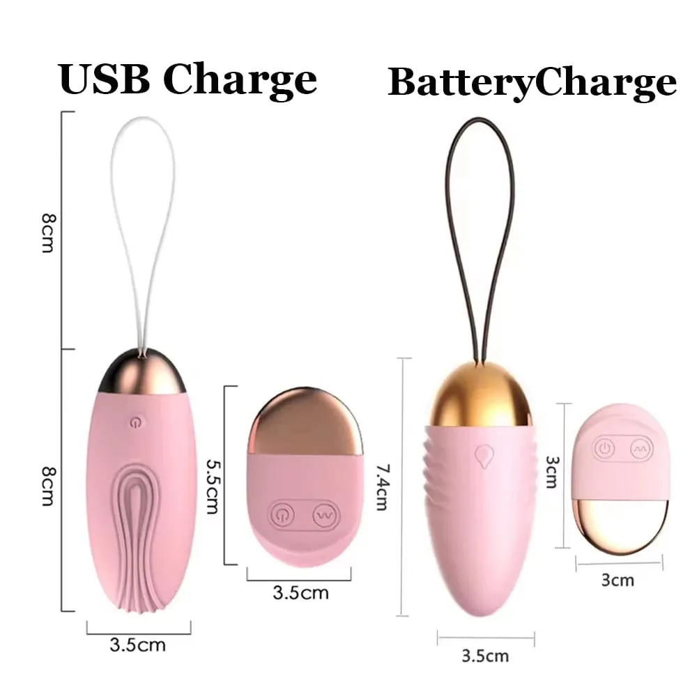 女用無線遙控震動器 10 速子彈蛋陰蒂刺激器凱格爾球性玩具女式自慰器