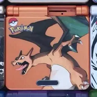 Pokémon Series GBA SP Shell - Charizard Rayquaza Gengar Capa de edição limitada para console de reposição — image 18