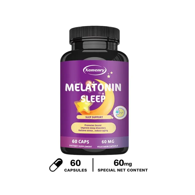 Suplementos de melatonina - promovem a qualidade do sono e o estado de alerta ajudam a dormir profundamente