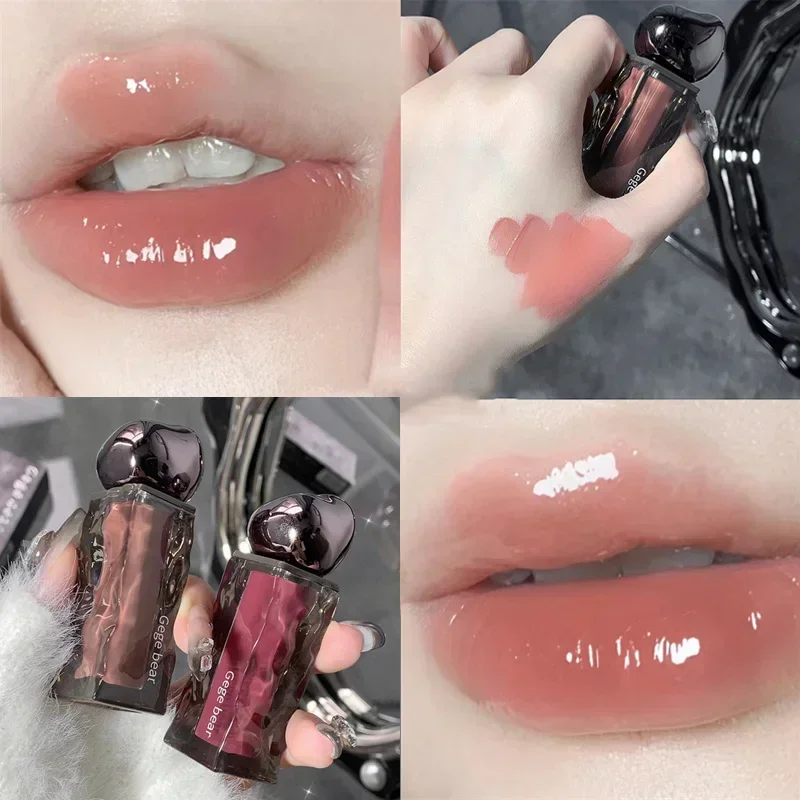 7 cores espelho tingimento brilho labial hidratante batom líquido à prova dlong água longa duração matiz labial vermelho coreano maquiagem natural cosméticos
