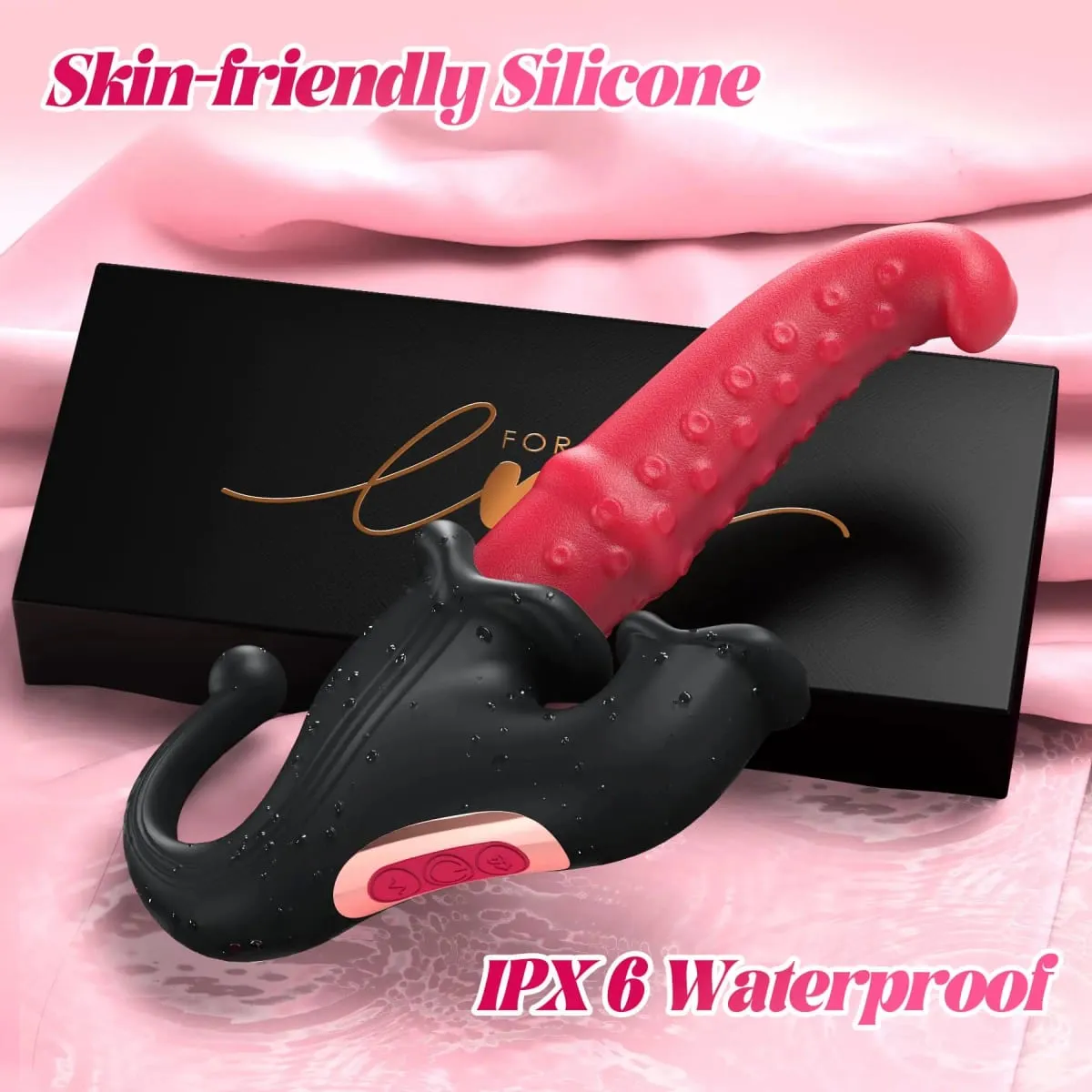 Vibrador poderoso para lamber o ponto G, estimulador de clitóris, massageador vaginal, brinquedo sexual adulto para mulheres e casais