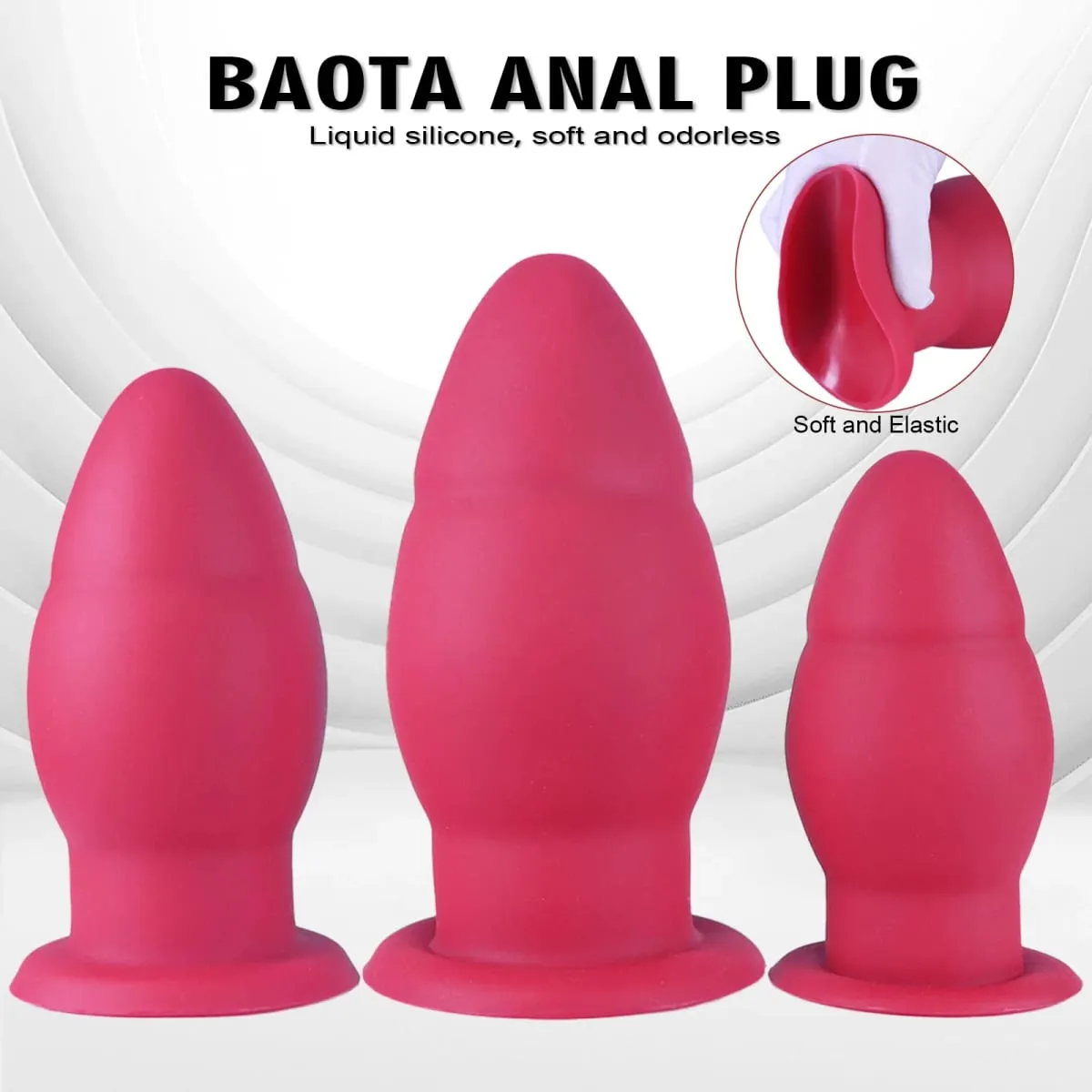 Grande silicone anal plug oversize dragão ovo expansão anal butt plug masturbador masculino e feminino brinquedos sexuais eróticos