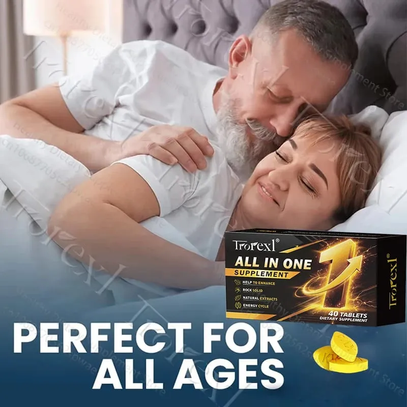 Comprimidos de aprimoramento de Epimedium para homens - aumentam a resistência e a confiança, combatem o esgotamento e o declínio do desempenho