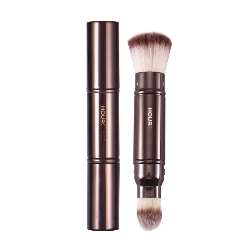 1pc Hourglass Pro Foundation Makeup brushes Powder contour Blusher Make up brush metal handle Highlight Bronzer high end No box