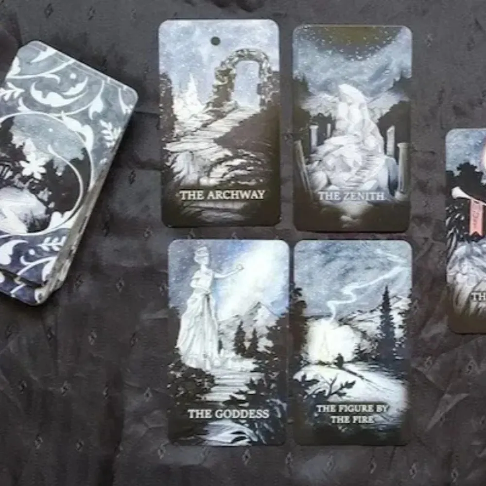 The Endless Oracle 9*6cm Um baralho Myriorama Oracle ilustrado à mão com 56 peças de cartas