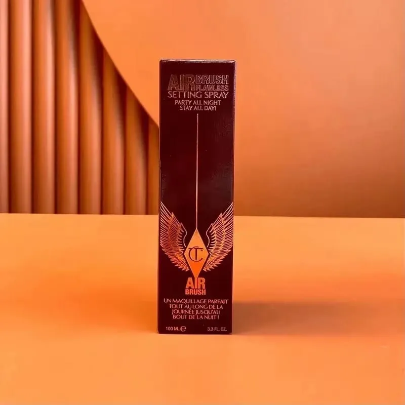 Charlotte Tilbury Setting Spray Viagem Névoa Pó Compacto em Maquiagem Conjunto de Presente Hidratante Desfoque À Prova D 'Água 16H Wear