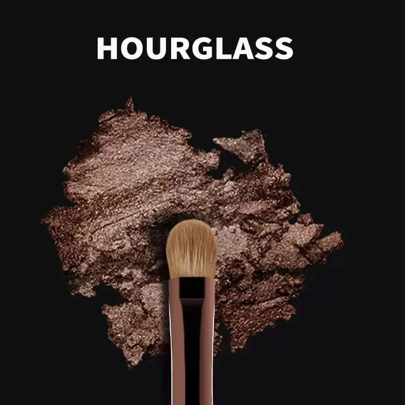 Hourglass Makeup Brush Set 10 Soft and Convenient Eyeshadow Concealer Stucco Grooming Face Makeup Brushes