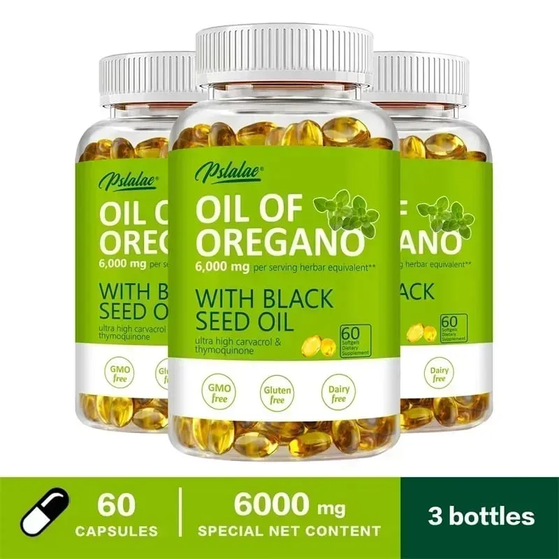 Óleo de orégano - antioxidante natural, suporte imunológico, equilíbrio, flora intestinal, promove digestão e absorção