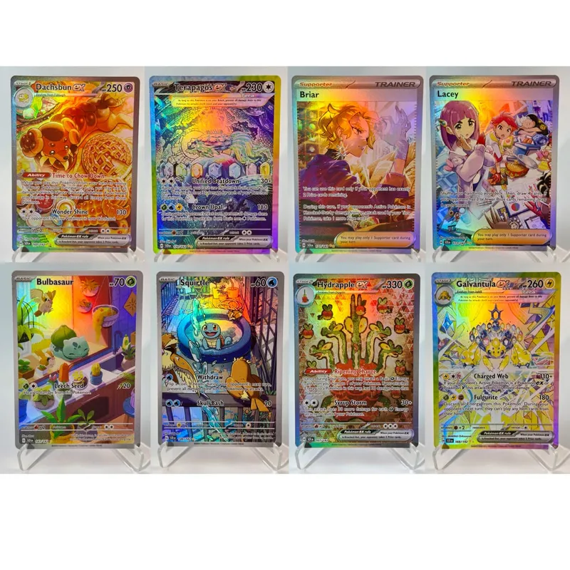 Conjunto de base de faíscas pkm cartões ptcg123 pacote gx arco-íris holográfico ex gx coleção rara brinquedos de batalha presentes para hobbies