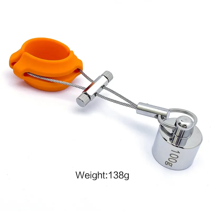 Pênis trainer exercício de rolamento de peso para testículos peso ajustável pau treinamento de força brinquedo sexual adulto brinquedos masculinos
