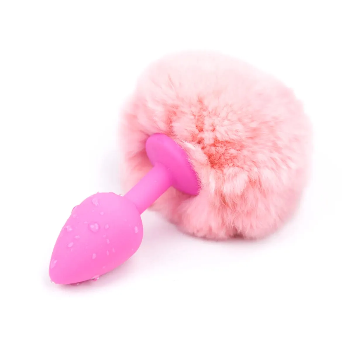Slicone Butt Plug Hairy Bunny Tail Rabbit Tail Smooth Anal Plug Cosplay Cute Sex Toys for Women Erotic Adult Toys Sex Products — image 6