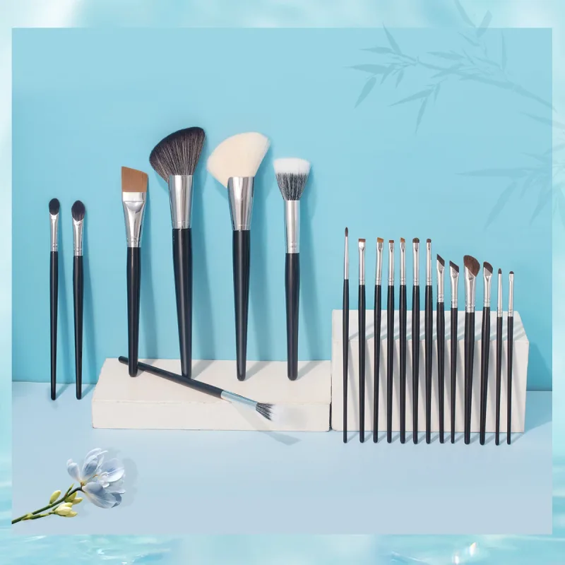 OVW NEW Makeup Brushes Black Handle Soft Fluffy Eyeshadow Foundation Concealer Blending Blush Brush Cosmetics Beauty Tool