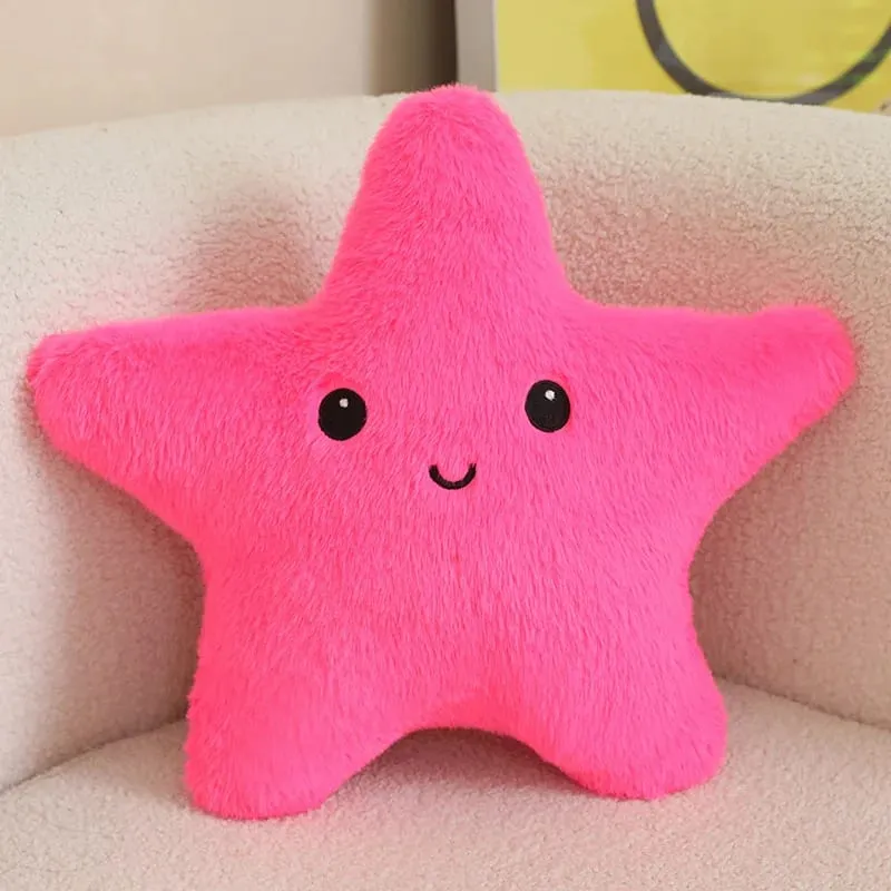 Ngôi Sao Năm Cánh Sao Biển Sang Trọng Sao Gối Nhiều Màu Sắc Ngôi Sao Nhồi Bông Sang Trọng Đồ Chơi Sofa Nhà Phòng Ngủ Đệm Quà Tặng dành Cho Bạn Bè