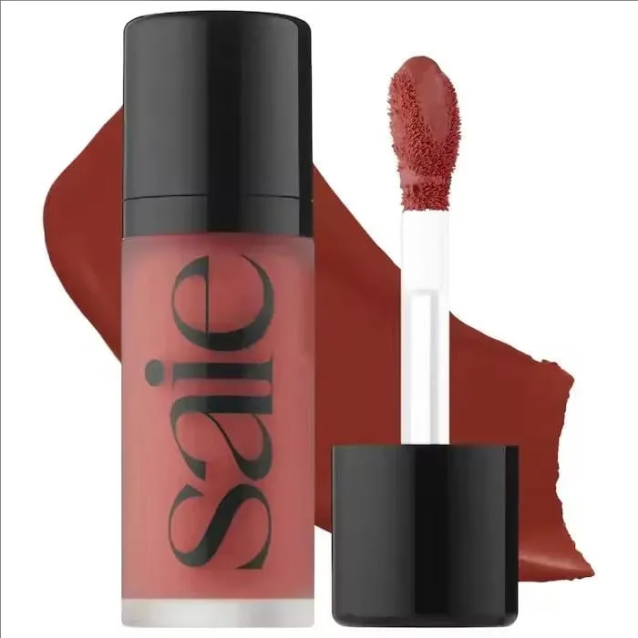 NOVO Saie Glowy Super Gel Starglow/Líquido Blush Hidratante Base de Maquiagem Marcador para Maquiagem Orvalhada Hidratante Antioxidante Repaire
