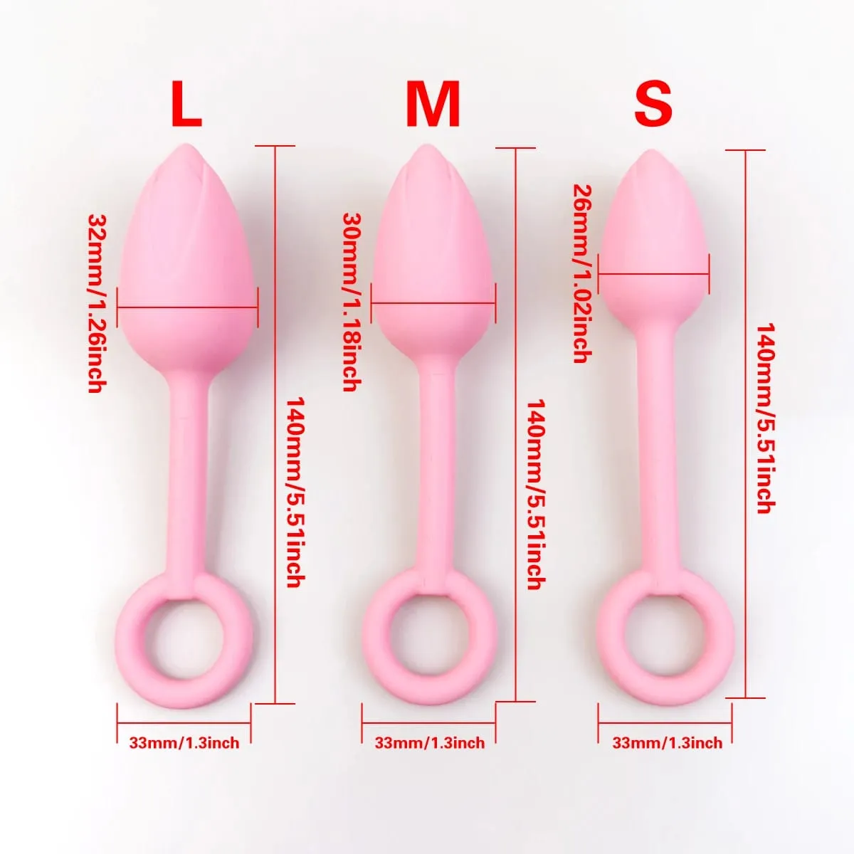 Anel de puxar flor bud anal plug rosa butt plug silicone vagina bola tamanho escala g-ponto massagem gel macio plug para ânus sexo adulto para