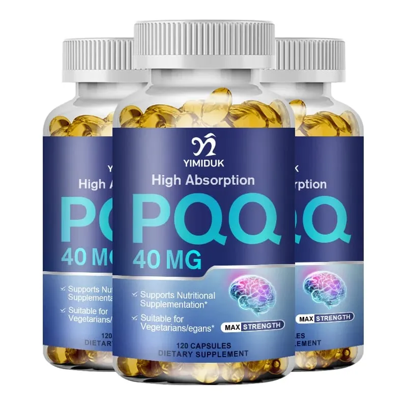 PQQ 膠囊 40 毫克粒線體生物發生支持細胞大腦和心臟健康能量增強認知功能抗氧化劑