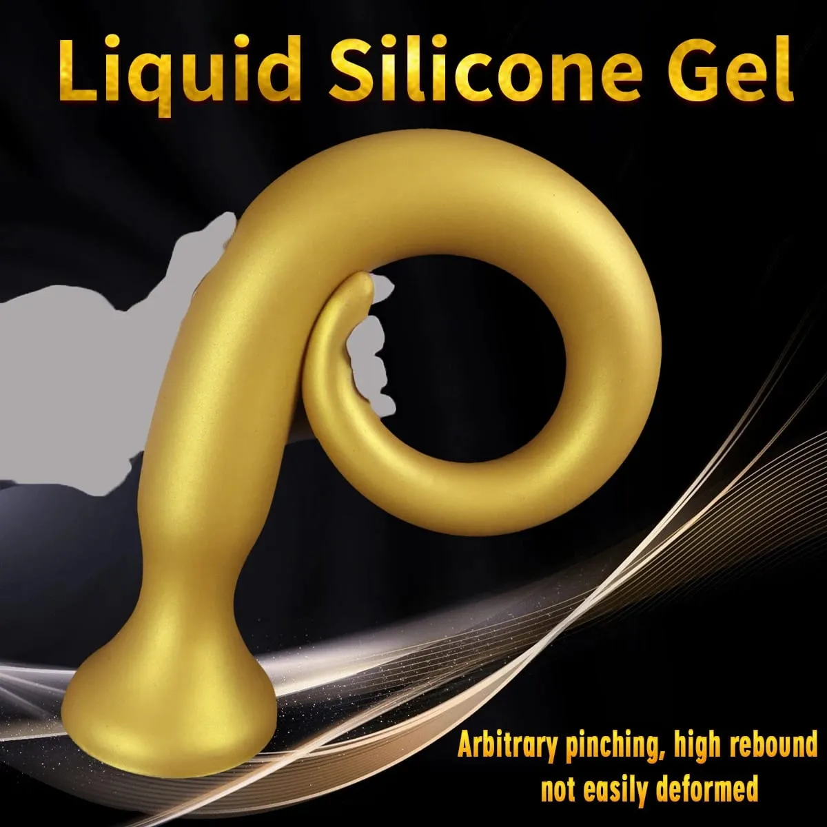 Plugue anal gigante 64cm, super longo, silicone macio, enorme, plugue anal grosso, dilatador de vibrador anal com ventosa, brinquedos sexuais adultos — image 3