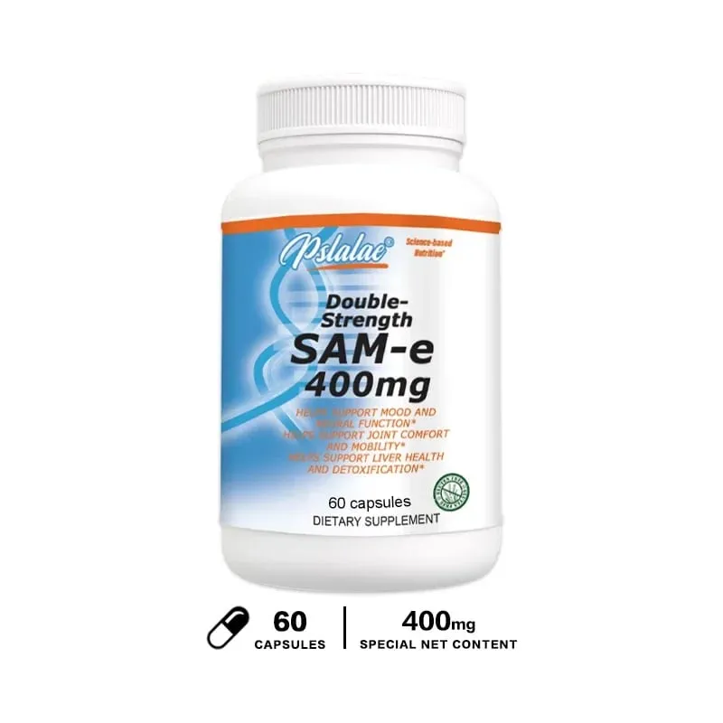Sam-E 400 毫克關節補充品 - 支持關節健康 大腦功能 改善情緒 提高能量水平 緩解壓力