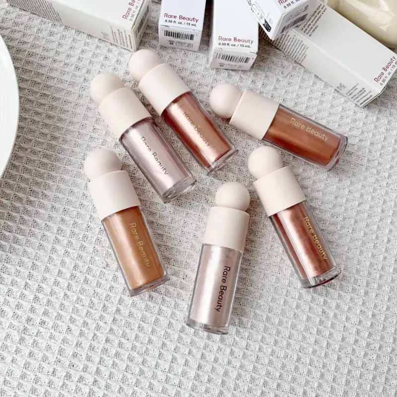 Rare Beauty Liquid Highlighter Shimmer Lasting Waterproof Natural Glow Face Body Blendable Highlight Cosmetic for Daily Party