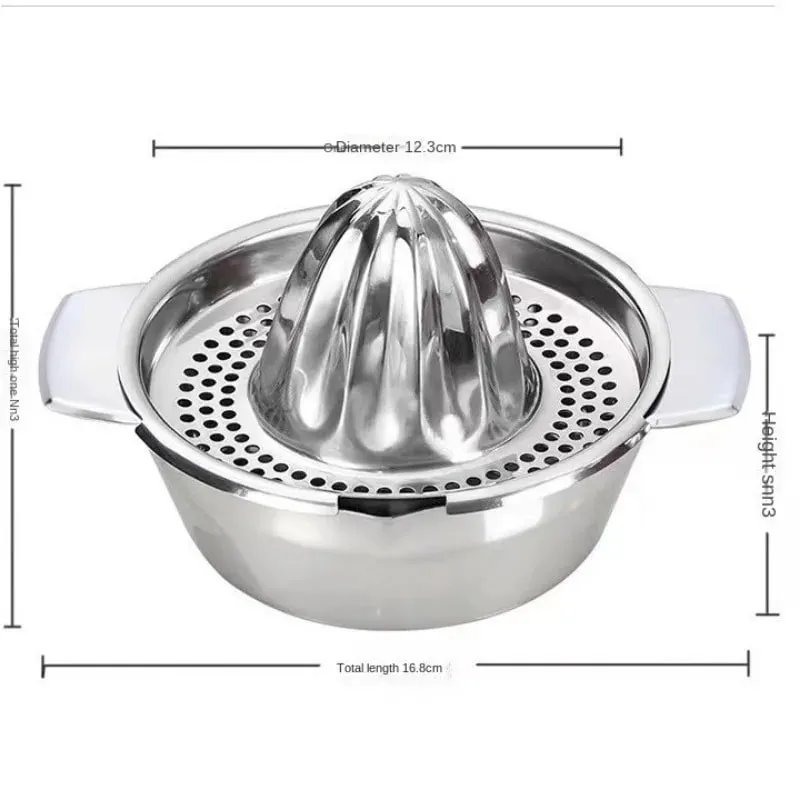304 Stainless Steel Lemon Juicer Home Small Creative Juicer Portable Manual Juicer Orange Squeezer