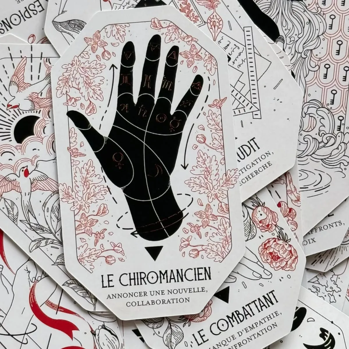 The Citadel A Fantasy Oracle Deck French Version Tarot Card Entertainment Game For Family Party Board Game Oracle Cards
