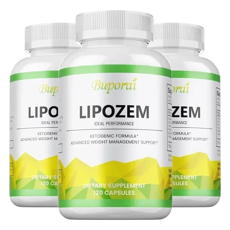 Lipozem Capsules - Digestive Health Appetite Suppression Metabolism Weight Management