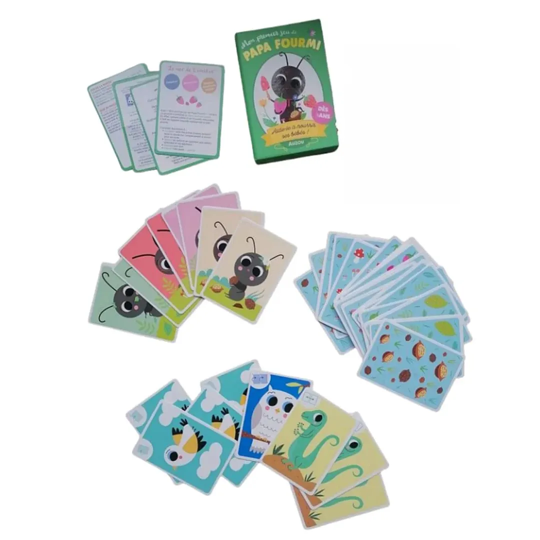 "Adorable Little Ants" Team-Based Digital Game French Version Card Game French Board Game Suitable as a Gift Perfect for Parties Ideal for Halloween Christmas — image 3