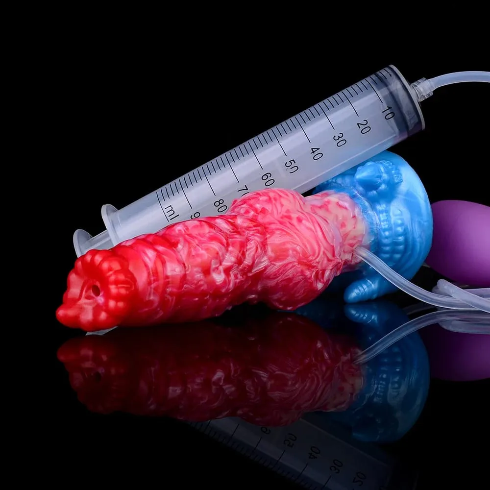 Enorme nó esguichando-dildo inflável com forte otário silicone inflat anal plug trainer iniciante brinquedos sexuais para mulheres homens