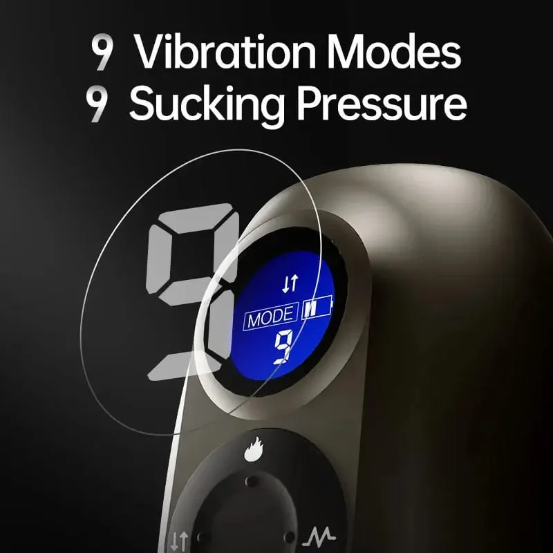 DRY WELL Automatic Sucking Stimulator Male Masturbation Device Electric Suction Adult Sex Toy Adult Goods for Men Masturbators