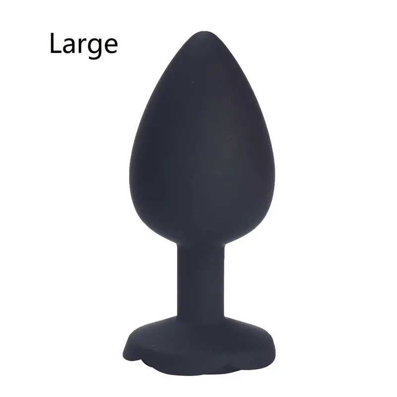 Rosa flor silicone anal contas butt plug conjunto pequeno médio grande anal plug jóias treinador anal vibrador ânus sexo brinquedo das mulheres dos homens gay