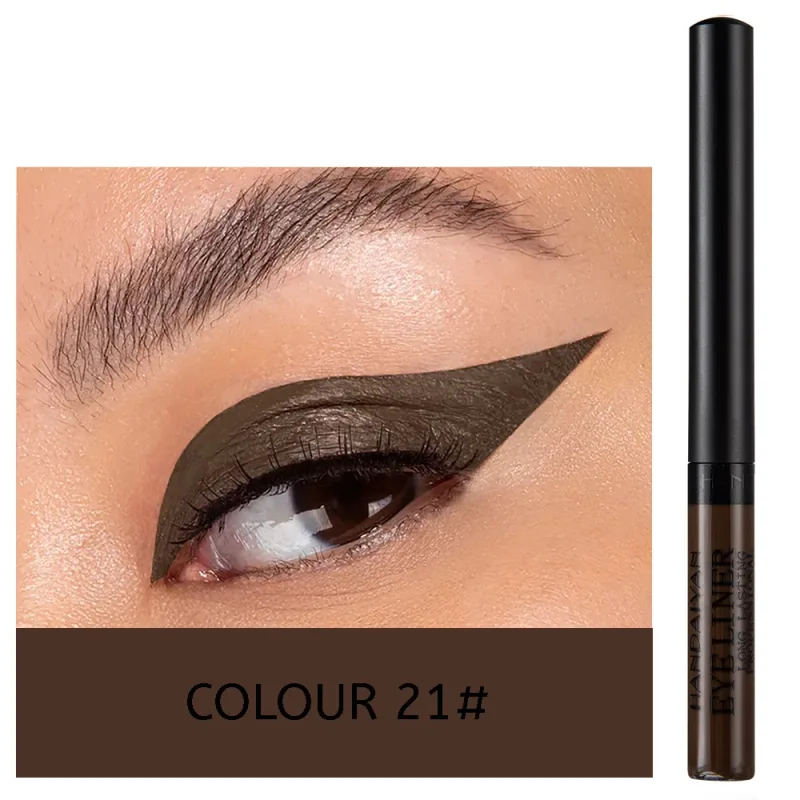 Caneta delineadora neon com luz uv, maquiagem para olhos, vermelho, à prova d'água, cor líquida, lápis de maquiagem, cosméticos, amarelo, fosco, roxo