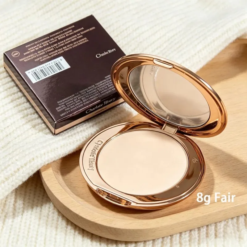 Charlotte Tilbury 霧面定妝粉餅 4 色粉底液好萊塢無瑕濾鏡 CT 化妝包禮品化妝品 — image 7