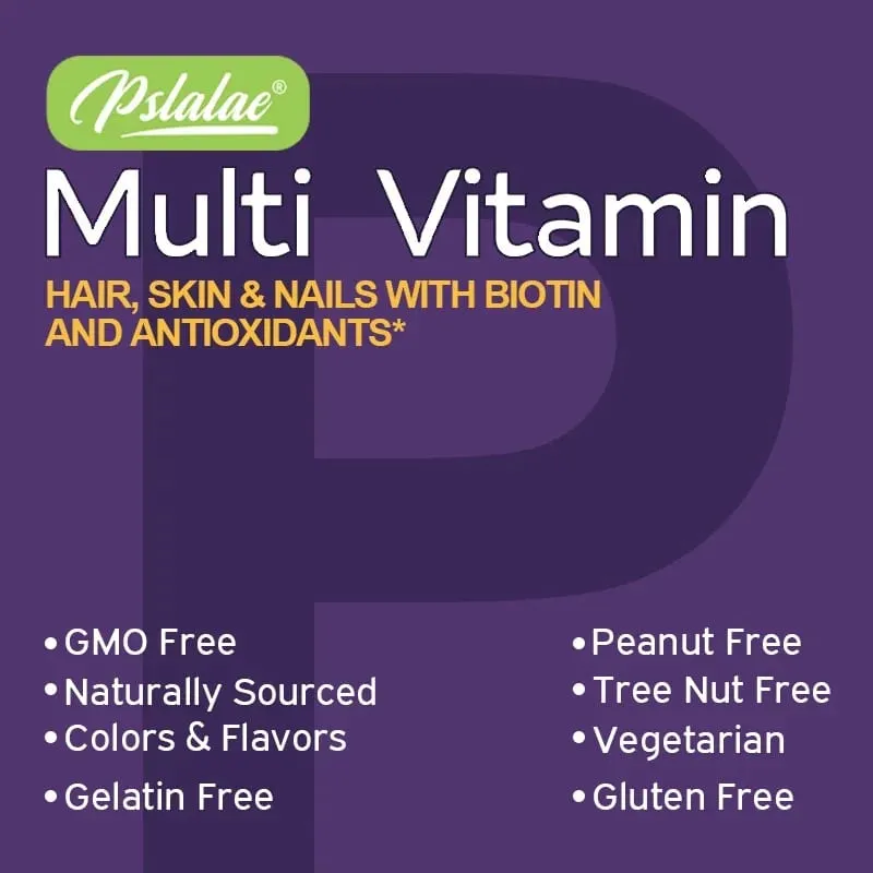 Multivitamin Gummies - Enhances Energy Levels Immune Support Antioxidant - with Vitamins and Minerals