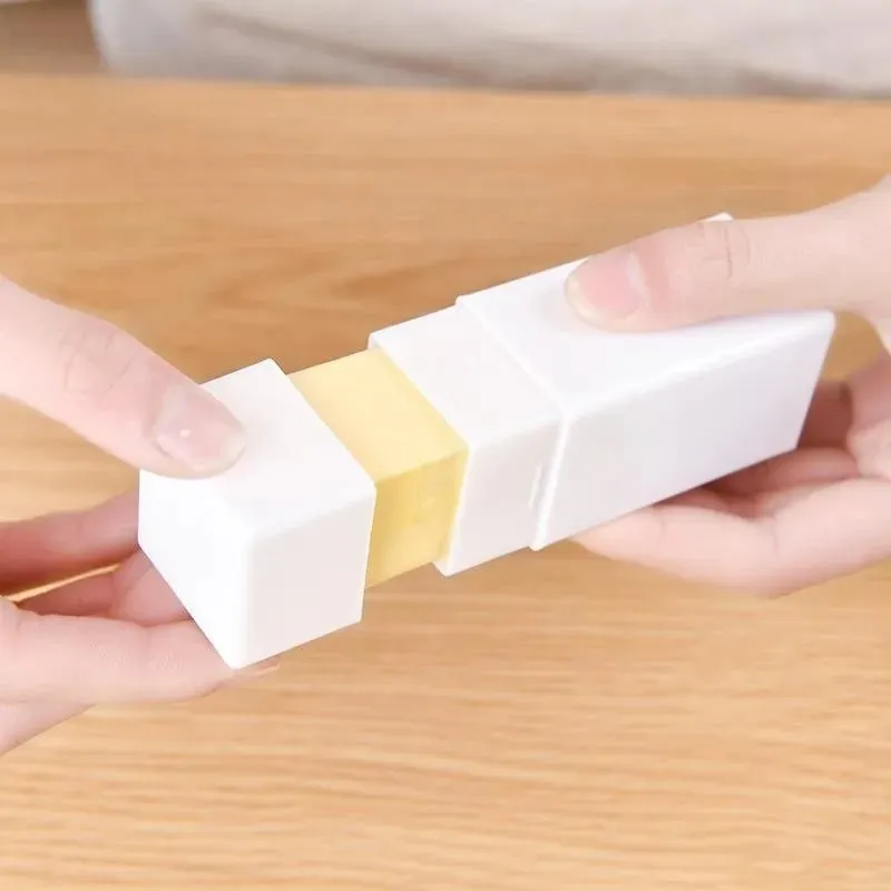 Handy Solid Butter Spreader Holders Sticks Plastic Storage Box Small Kitchen Baking Tools Container Cheese Keeper Case