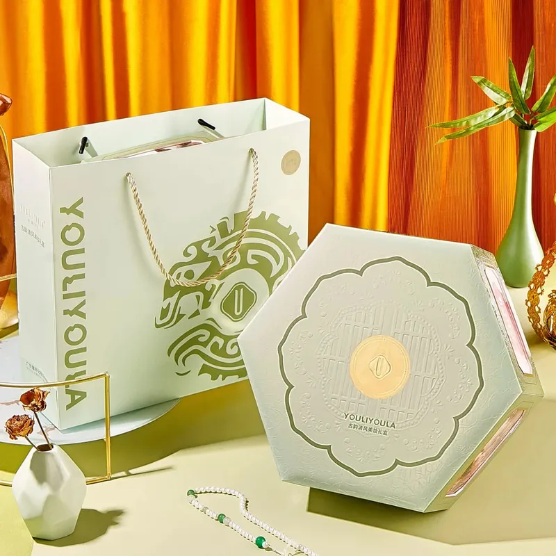 Ancient Charm Fresh Breeze Makeup Set Cosmetics Full Set Chinese Style Makeup Gift Box Holiday Gift with Makeup Brush Set