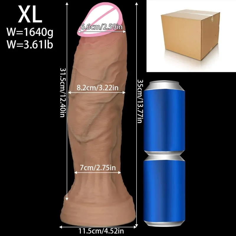 Vibrador anal realista, enorme, longo, plugue de bunda, treinamento, dilatador anal, massageador de próstata, brinquedos sexuais adultos para mulheres, homens, gays