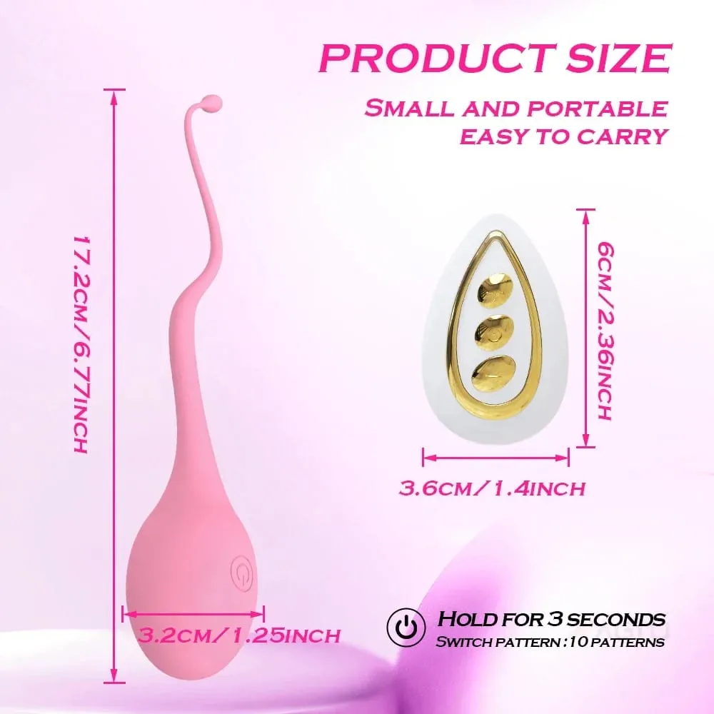 Vibrador vaginal com controle remoto, estimulador de clitóris e mamilo, para mulheres, ponto g, massageador de ovos, brinquedos sexuais para adultos